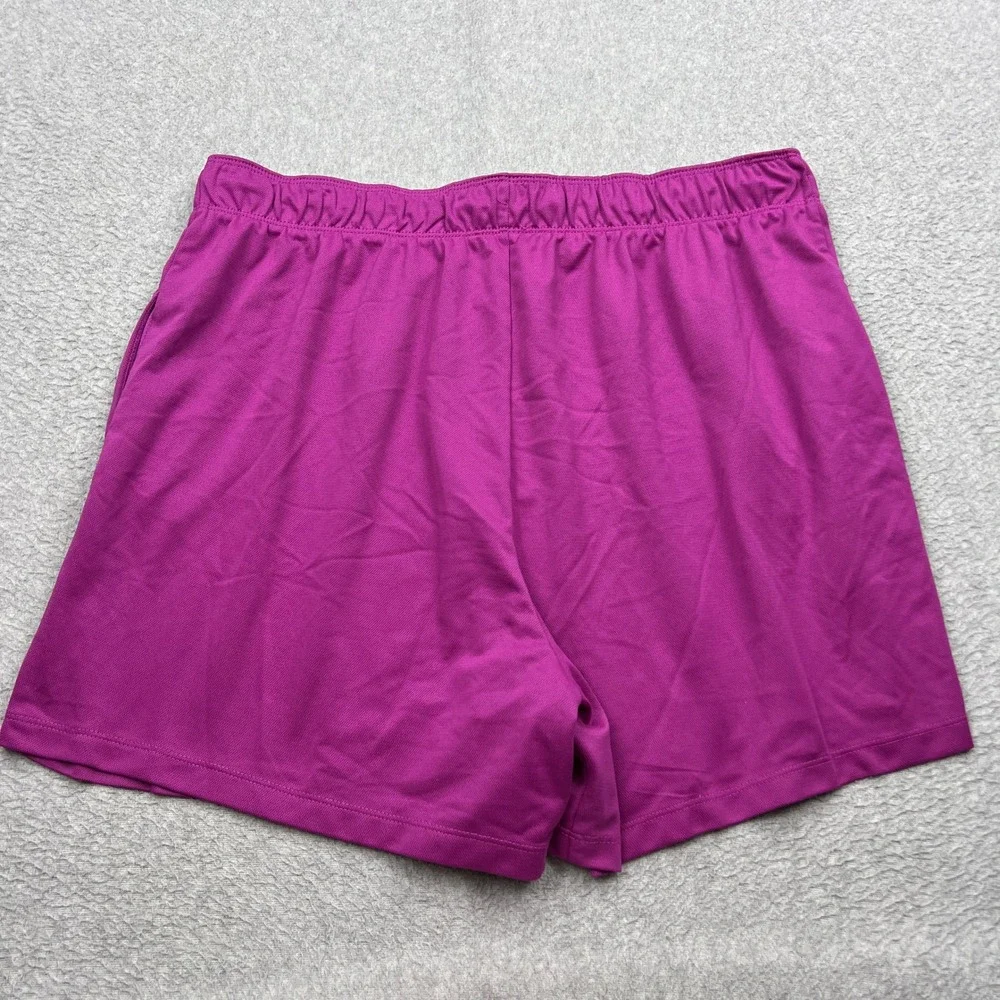 Nike Shorts Womens XL Magenta Dri-FIT Attack Mid-Rise 5